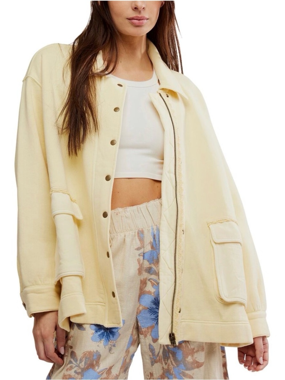 Free People Alexa Sweatshirt/Jacket
